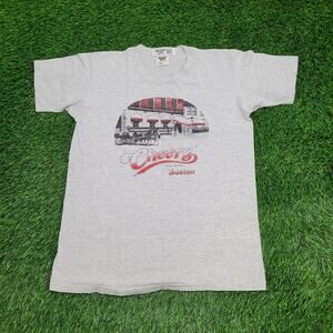 Vintage 1996 Boston Cheers Beer Pub Shirt Large 21x28 Gray